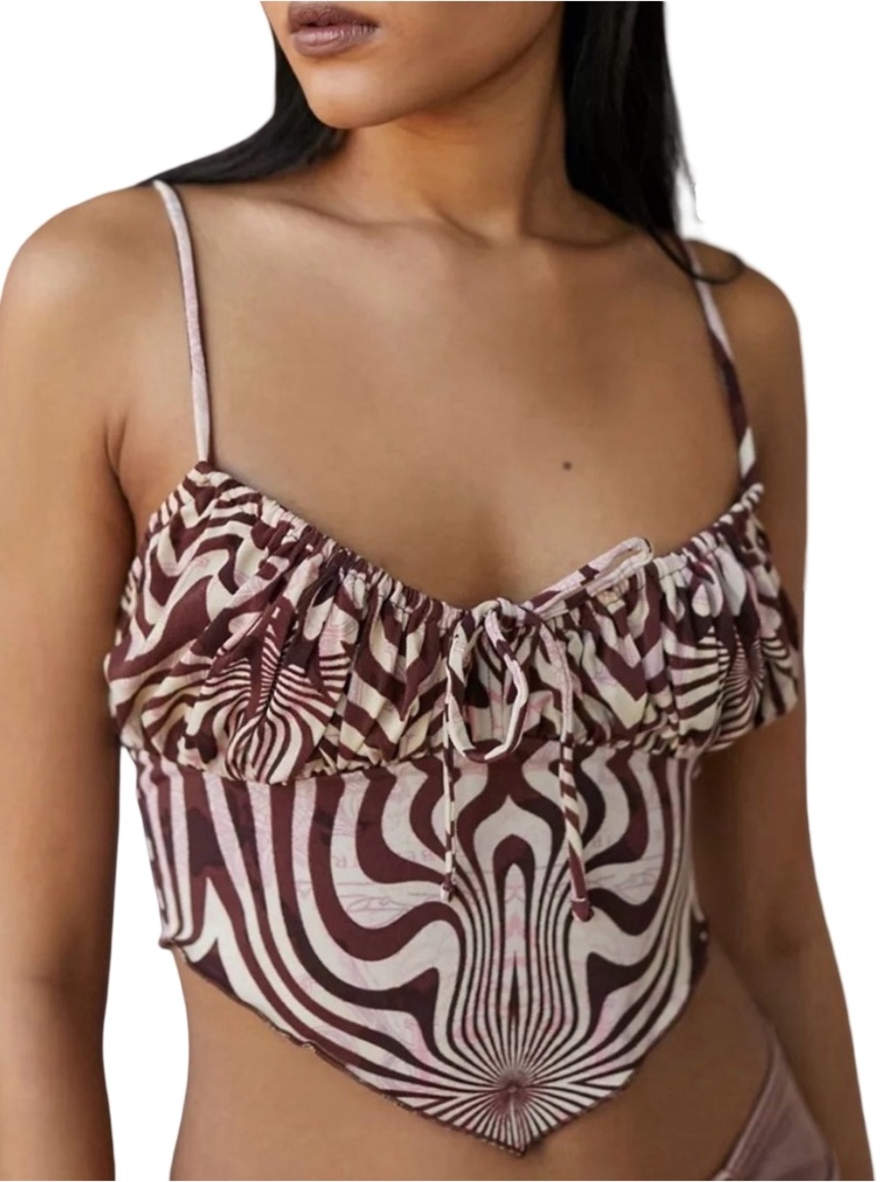 Urban Outfitters UO Capri Hanky Hem Cami Too
